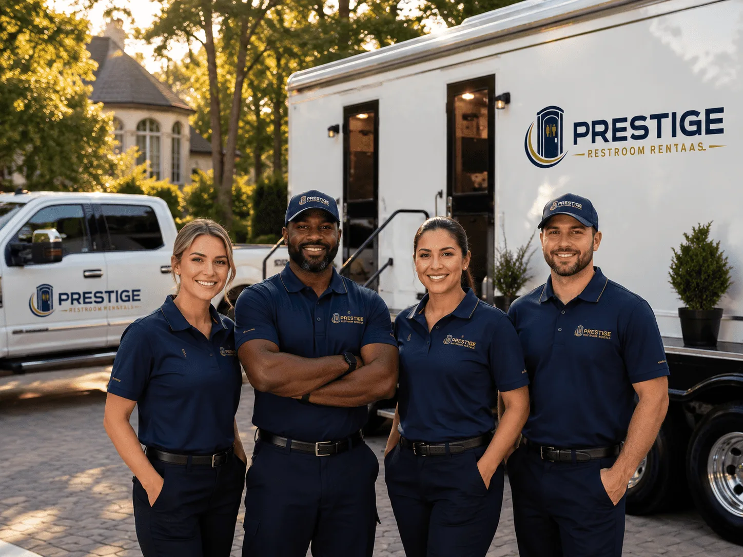 Trusted Luxury Portable Restrooms company in Quanah, TX